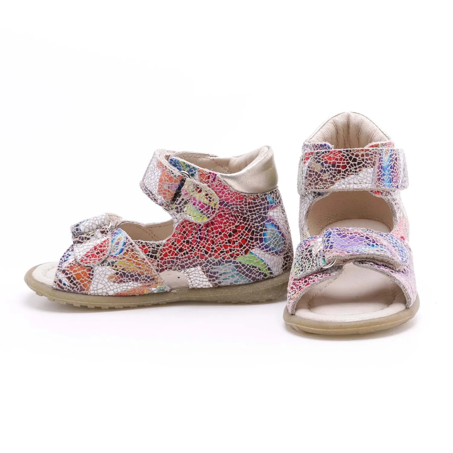 (2431-5) Emel Gaudi Print Sandals