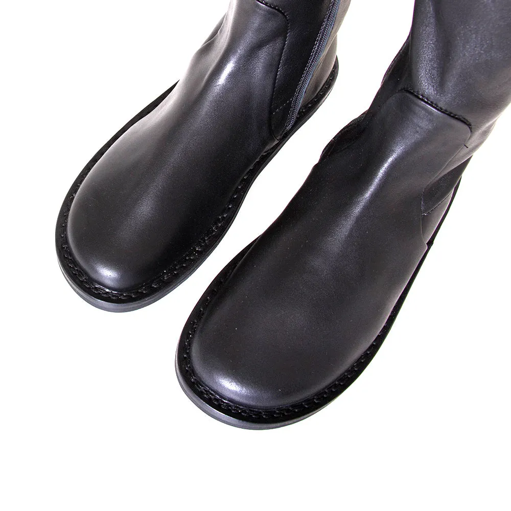 Add Women's Leather Knee-High Boot