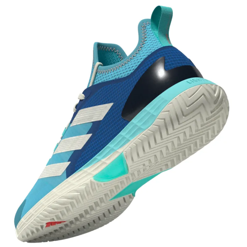 Adidas Adizero Ubersonic Womens Tennis Shoes - Turquoise / Off White