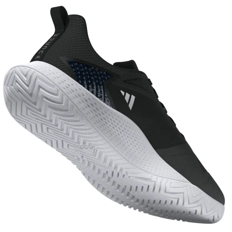 Adidas Defiant Speed Mens Tennis Shoes - Core Black / White / Grey Four