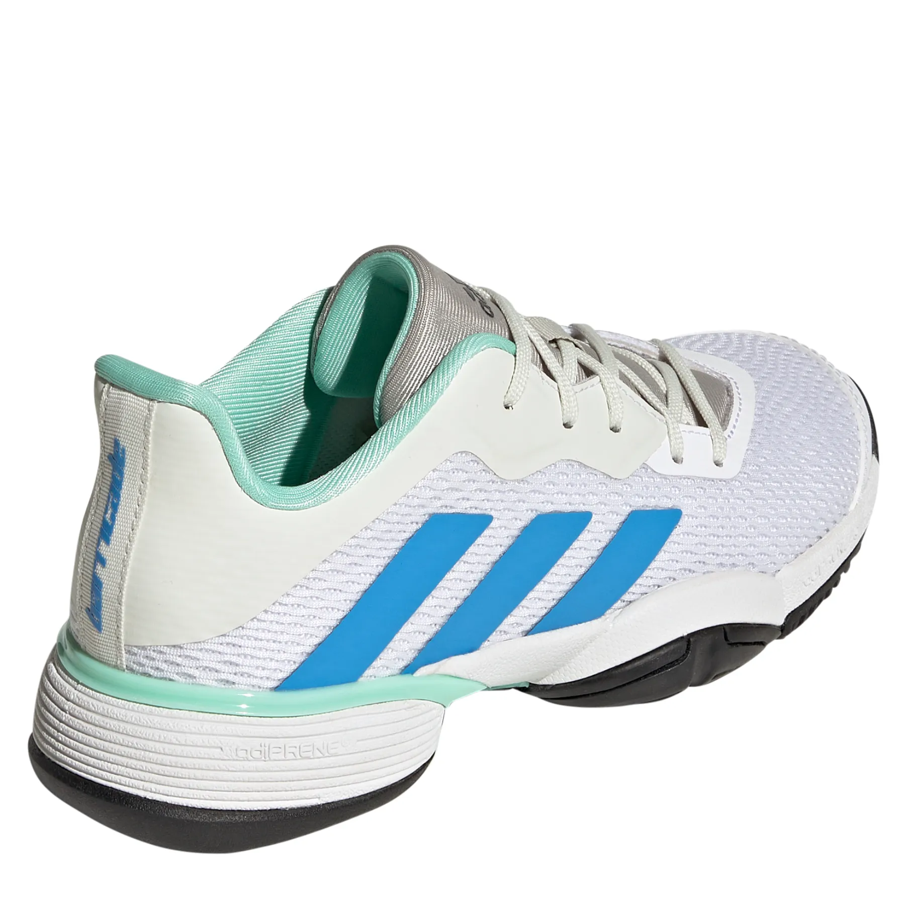 Adidas Performance Barricade Kids Tennis Shoes - Cloud White/Pulse Blue/Core Black