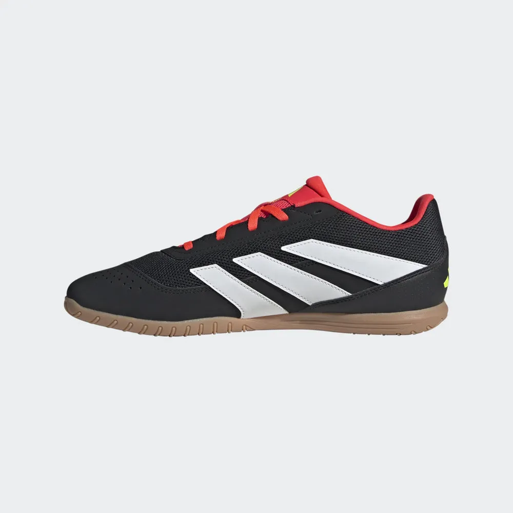 Adidas Predator Club Indoor Sala Football Shoes (Black/White/Red)