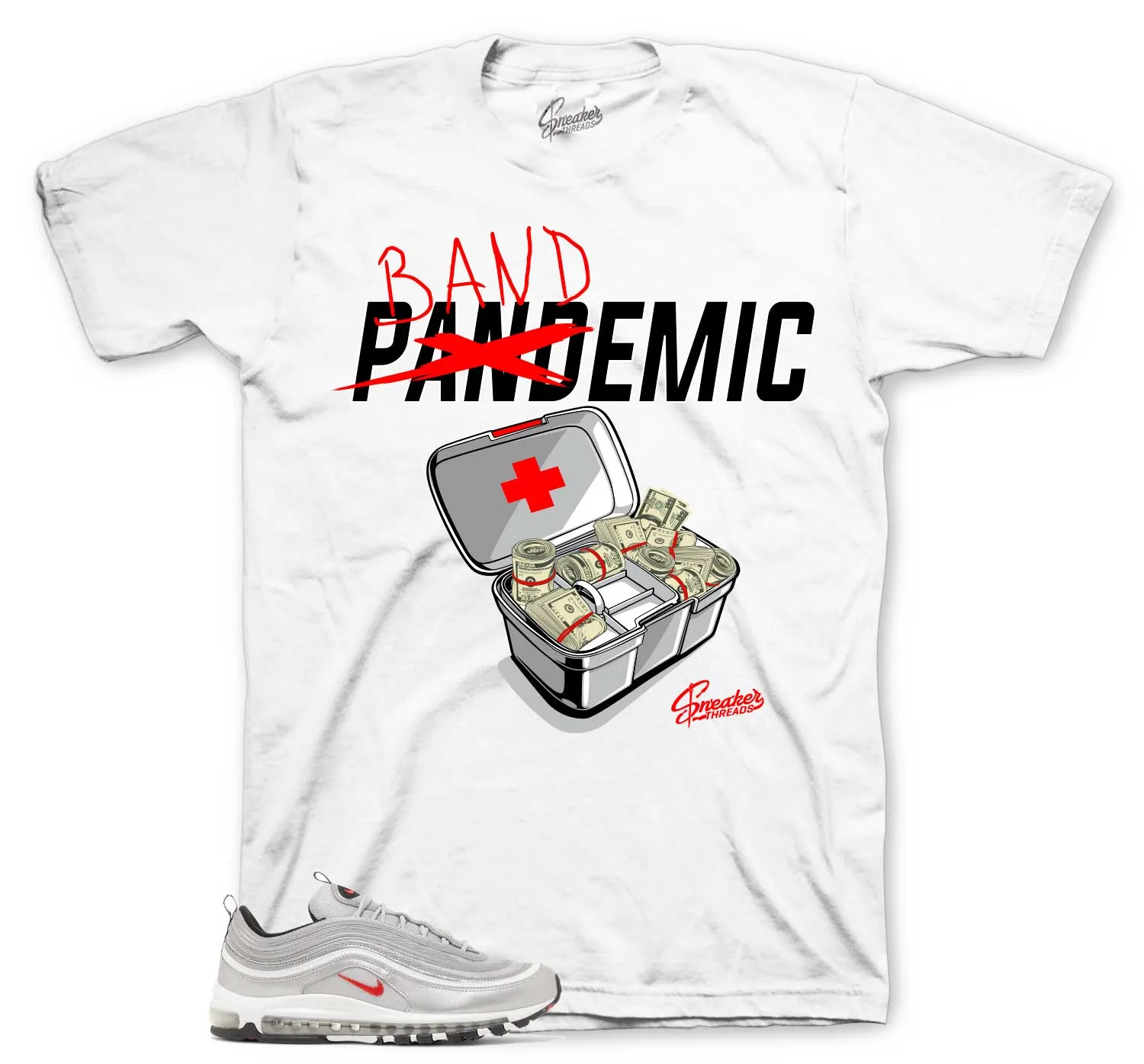 Air Max 97 Silver Bullet Bandemic Shirt