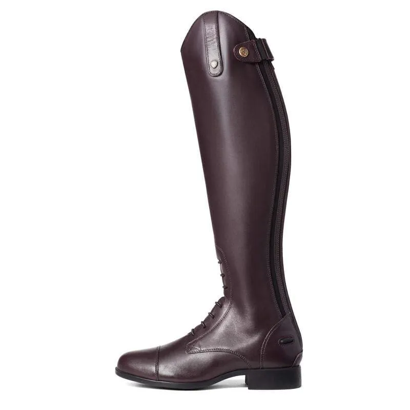 Ariat Ladies Heritage Contour II Field Zip Long Riding Boot Sienna