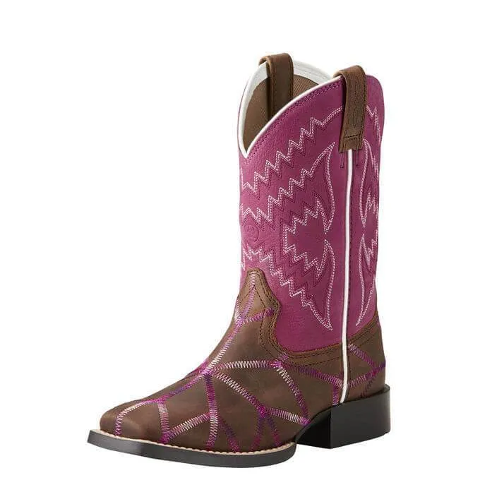 Ariat Twisted Tycoon Kid's Western Boot