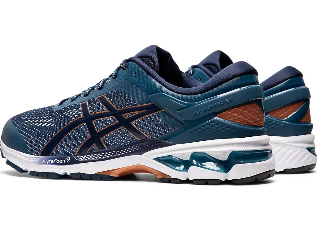 Asics Gel-Kayano 26 Men's Running Shoes - Grand Shark/Peacoat