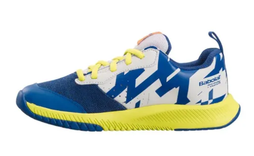 Babolat Pulsion Junior All Court Shoes [Blue/Yellow]