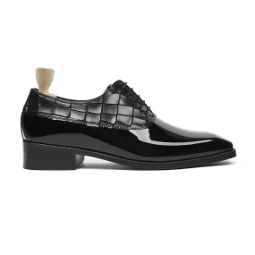 Barton - Men's Black Patent Leather Oxford Shoe