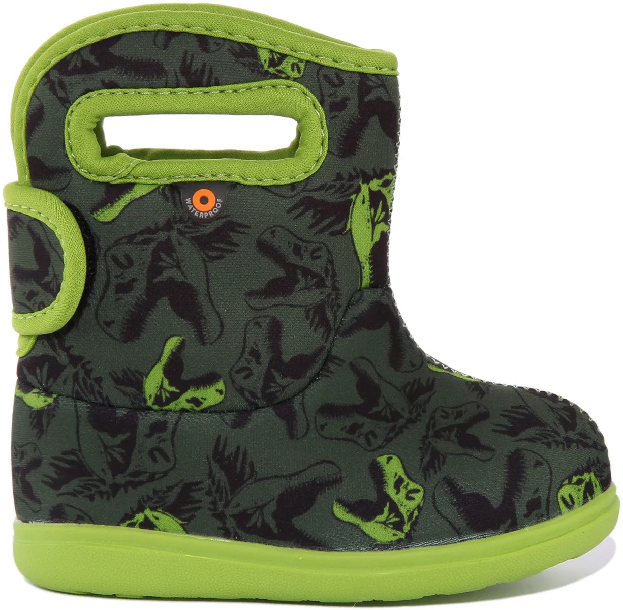 Bogs Baby Bogs Cdino In Green For Infants