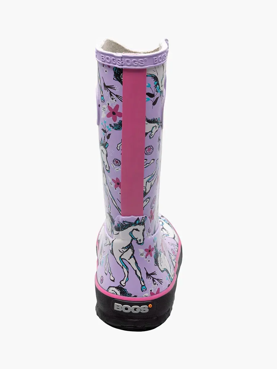 Bogs- Kid's Unicorn  Awesome Lavender Multi Rain boot 73000-541