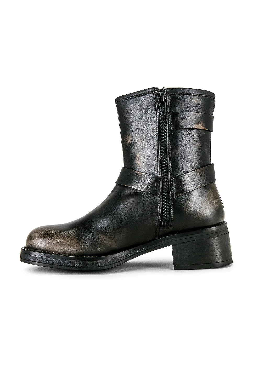 Brixton Buckle Engineer Boots