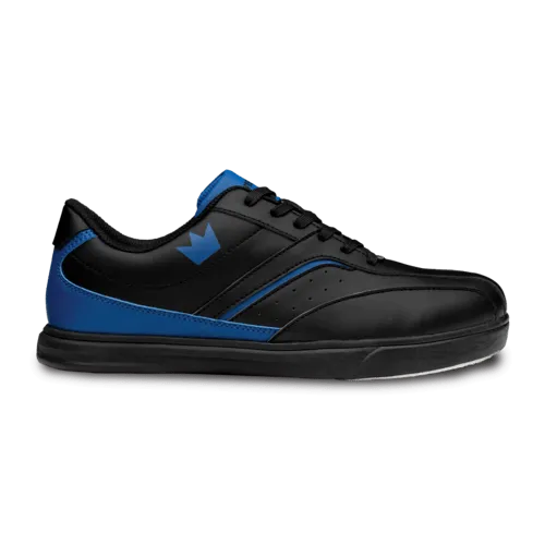 Brunswick Mens Vapor Black Royal Bowling Shoes