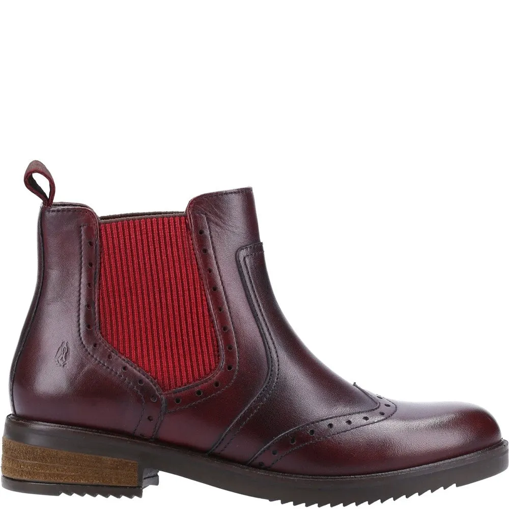 Burgundy Brandy Boots