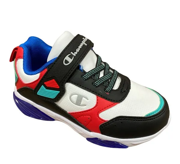 Champion Shoes with Lights Wave B PS S32129-CHA-WW001 white multi