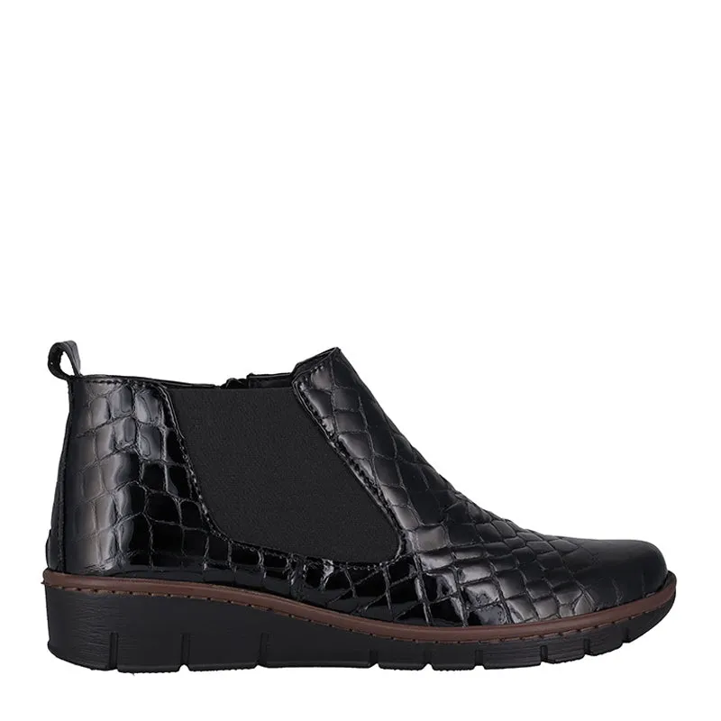 CP452 - BLACK CROCO PATENT