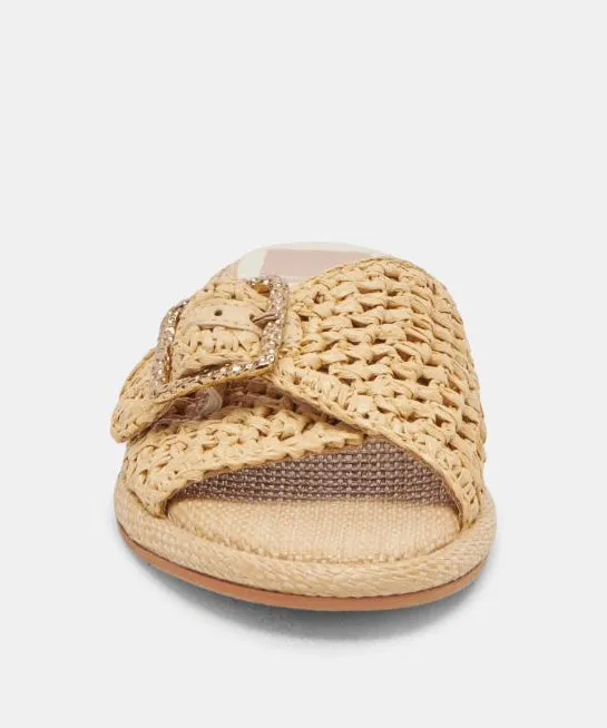 Dolce Vita Alonzo Sandals - Natural Raffia