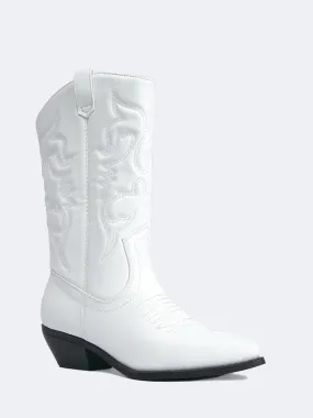 Embroidered Cowboy Boot