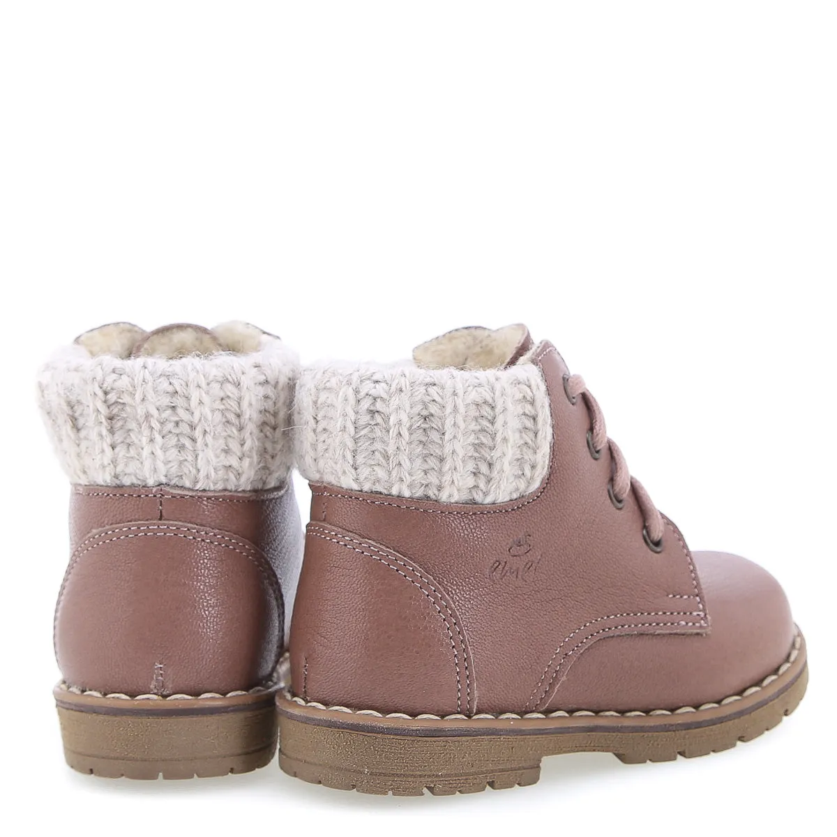 (EV2540A-10/ E2540A-10V) Emel winter shoes nude pink