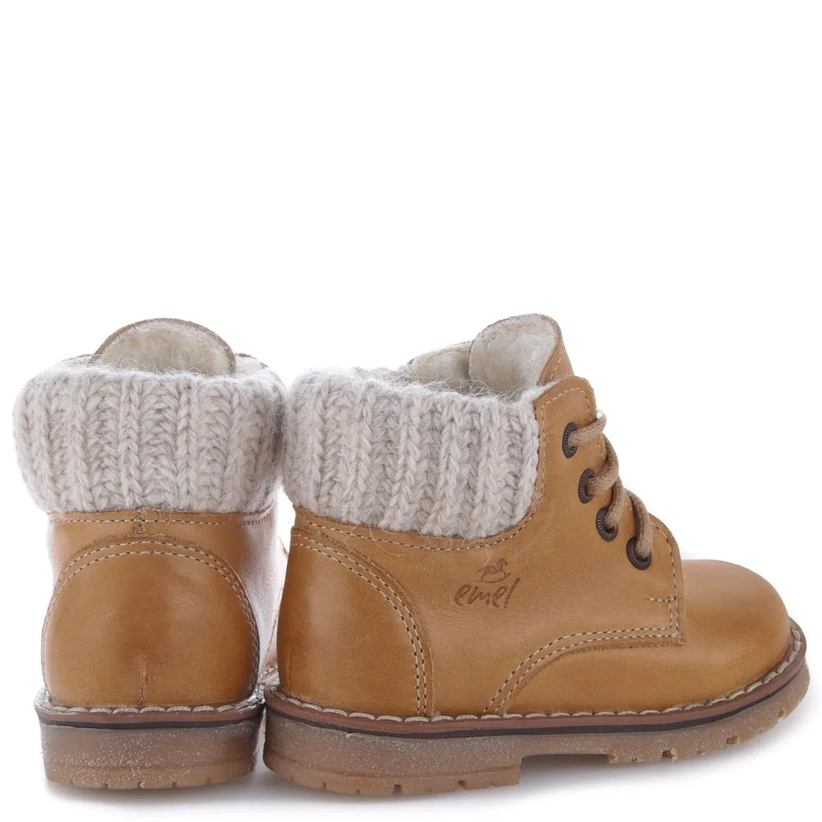 (EV2540A-12) Emel winter shoes Yellow