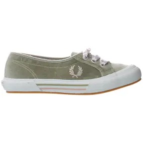 Fred Perry Modern Womens Silver Shoes