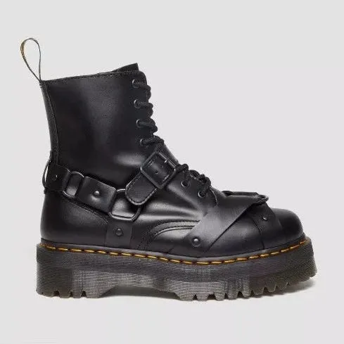 Jadon Harness Black Paris Platform Boot