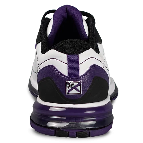 KR Strikeforce Dream White/Purple Left Hand High Performance Women's Bowling Shoes