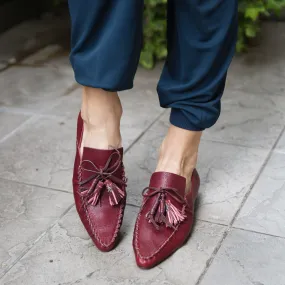 Moccasin Messico Burgundy