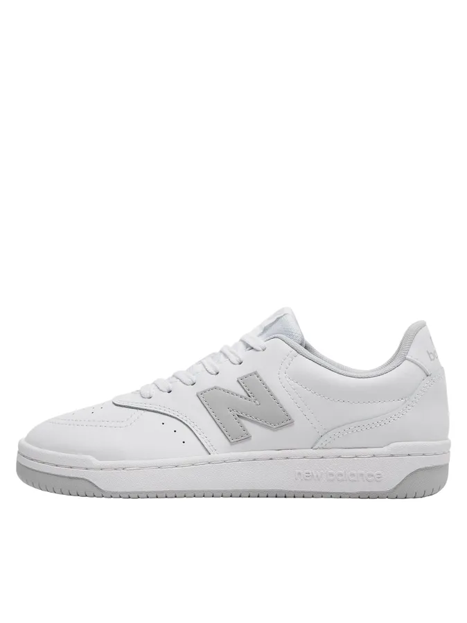 New Balance men's sneakers shoe BB80GRY white-grey