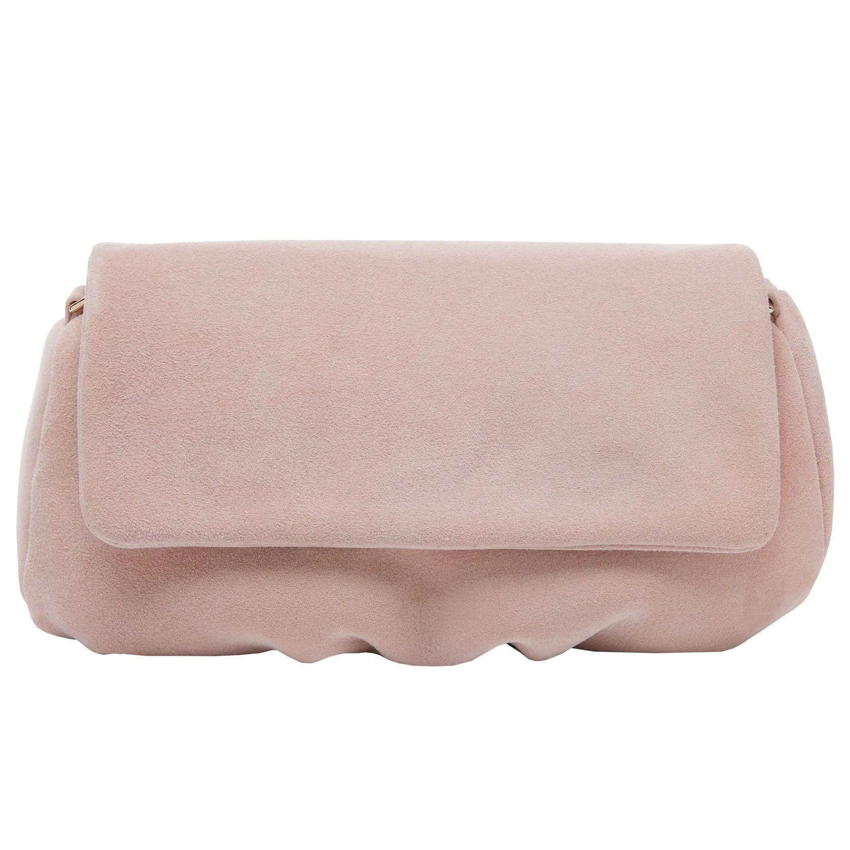 Riley Suede Clutch