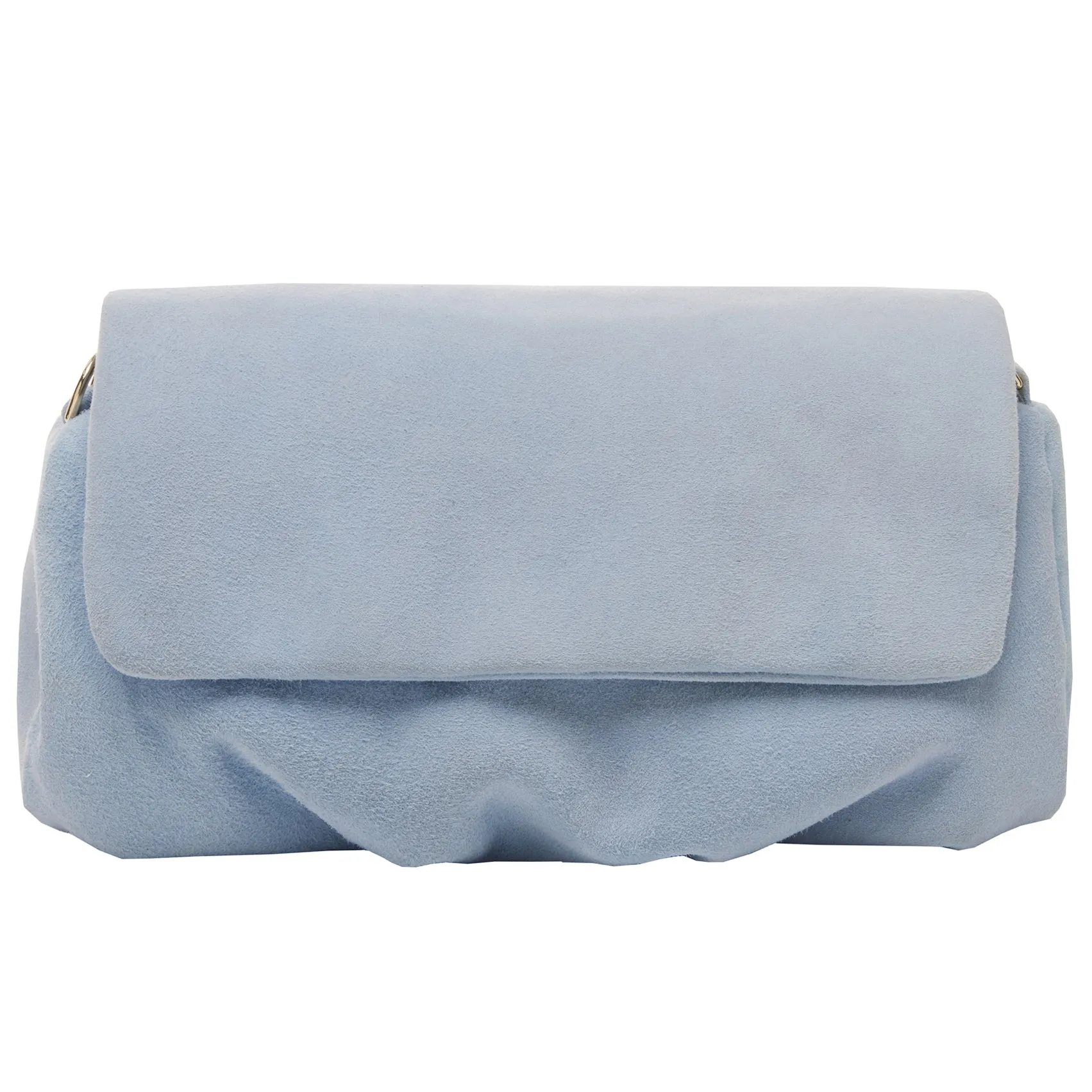 Riley Suede Clutch