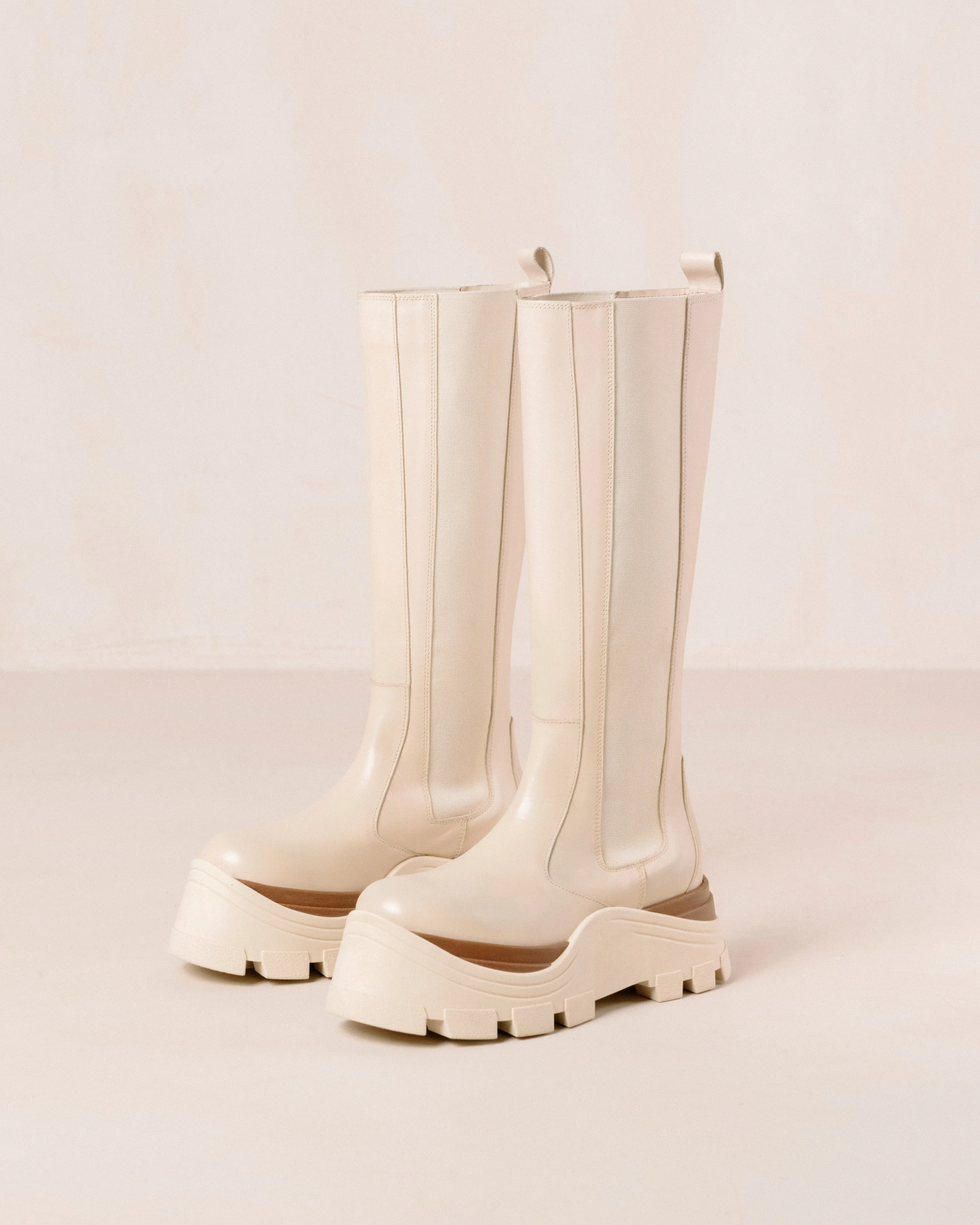 Roxie Marcona Cream Boots