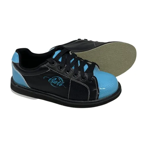 SaVi Women's Classic Teal/Black Bowling Shoes