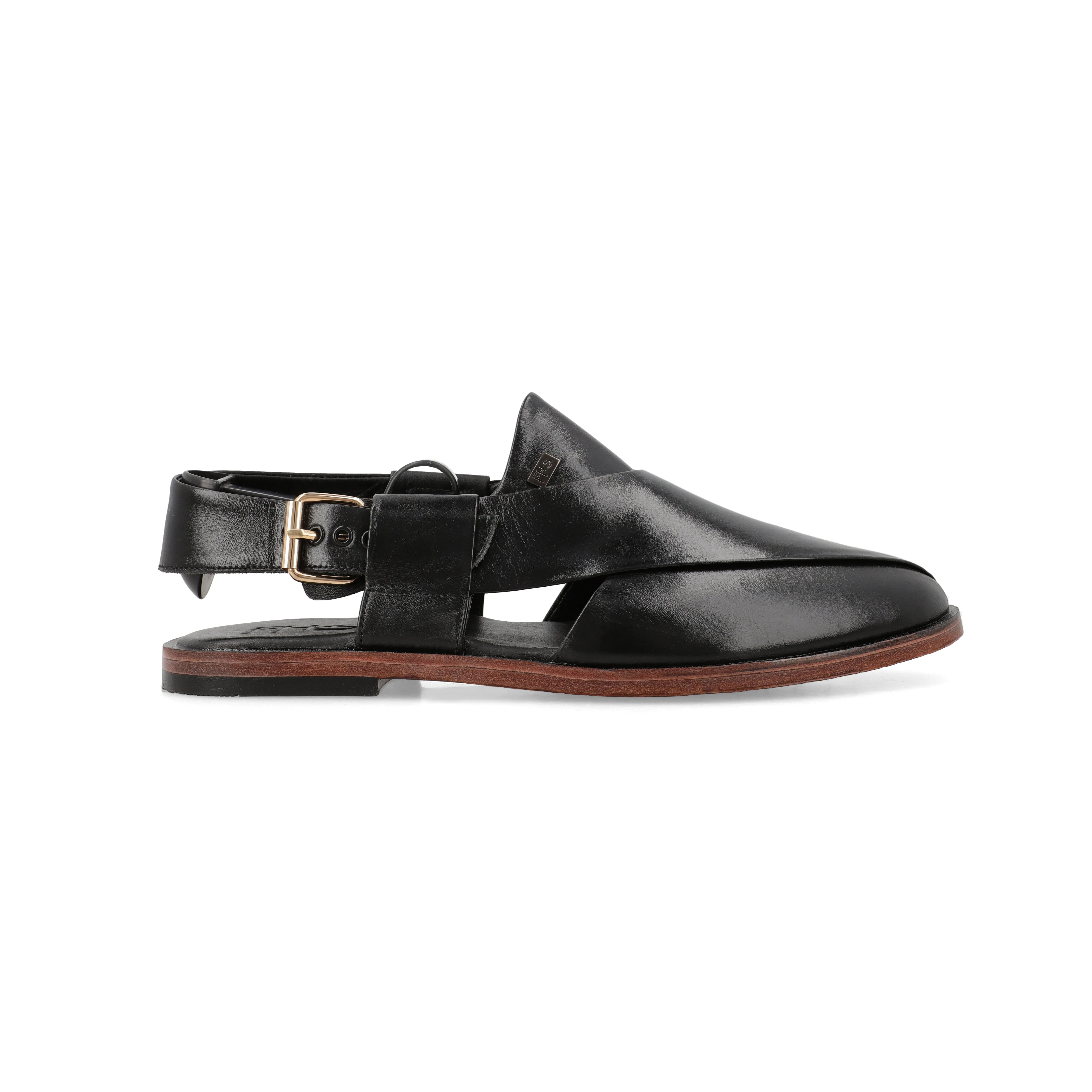 Smart FHS Peshawari Sandals - Black