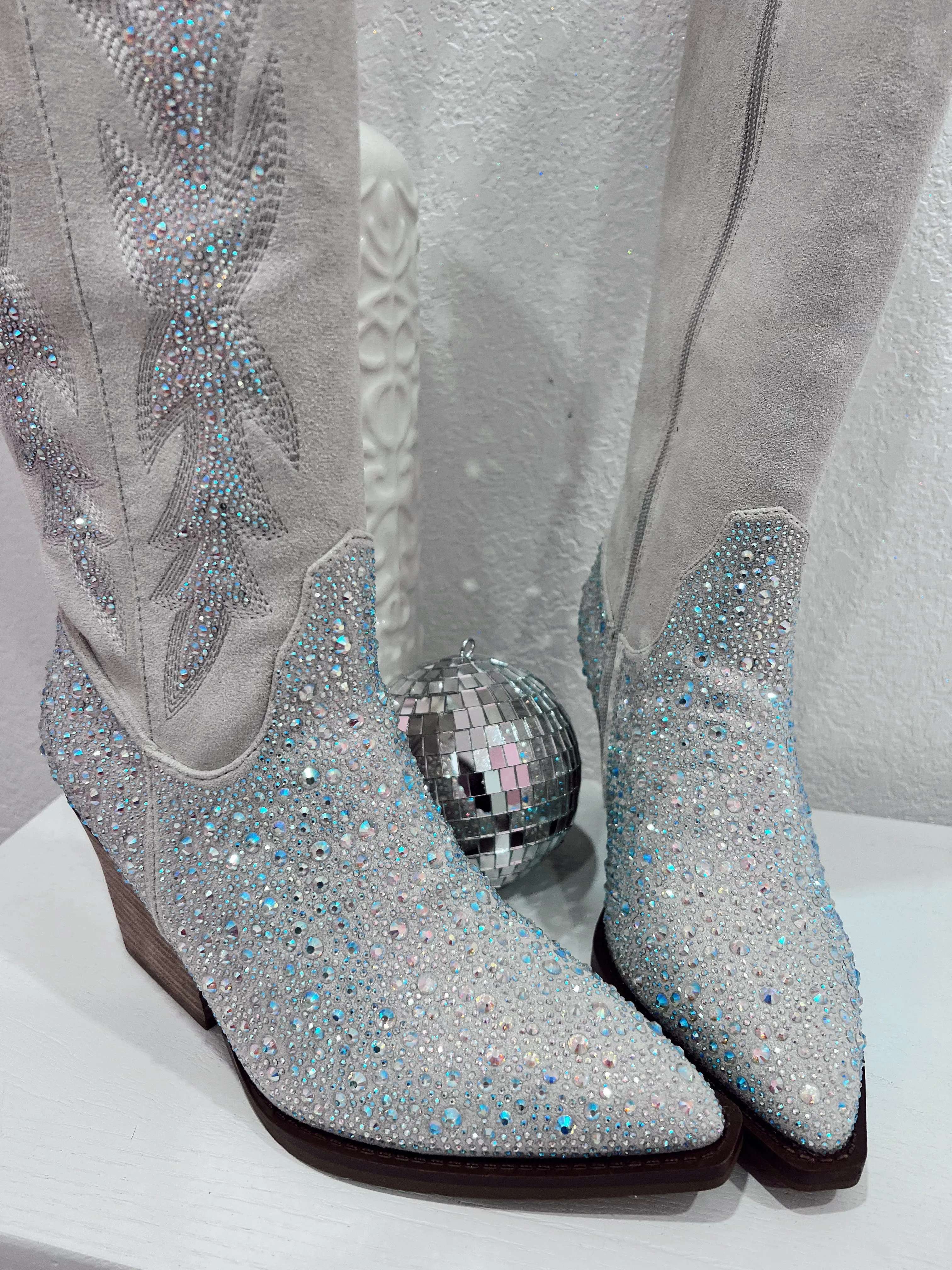 The Addie Rhinestone Boots