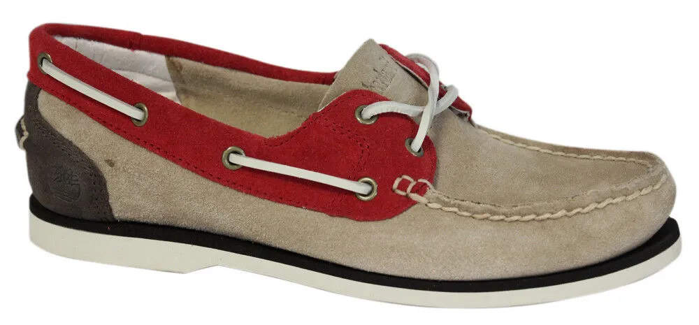 Timberland Earthkeepers EK Classic Womens Boat Shoes Leather Nubuck 8861R D93